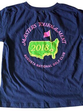 Masters NWT 2018 Augusta National Golf Club Tee Shirt Youth size 4